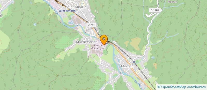 localisation de l'entreprise AROID  MALMERSPACH