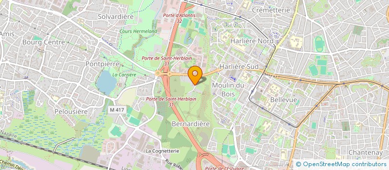 localisation de l'entreprise AROKRE  SAINT-HERBLAIN