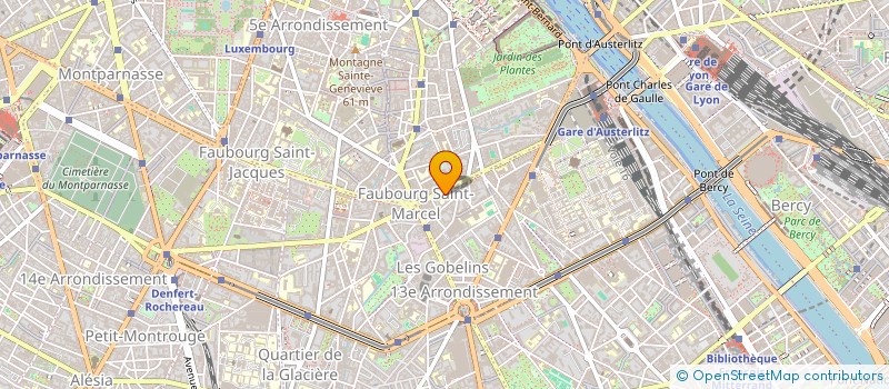 localisation de l'entreprise AROLINE à PARIS