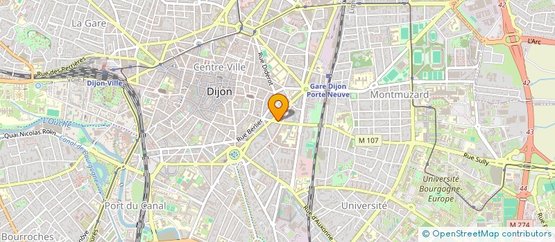 localisation de l'entreprise AROLLA à DIJON