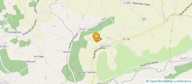 localisation de l'entreprise AROLNI  MONTESQUIEU