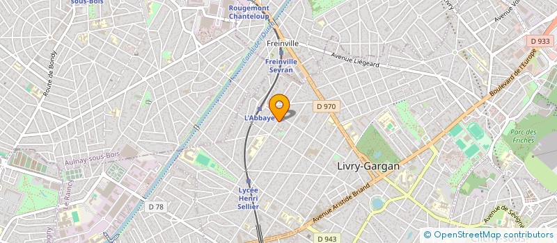 localisation de l'entreprise AROM & LYS à LIVRY-GARGAN