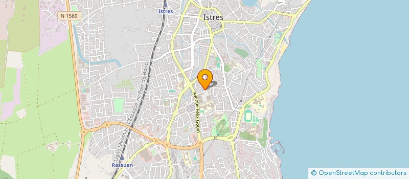 localisation de l'entreprise AROM'VAP à ISTRES