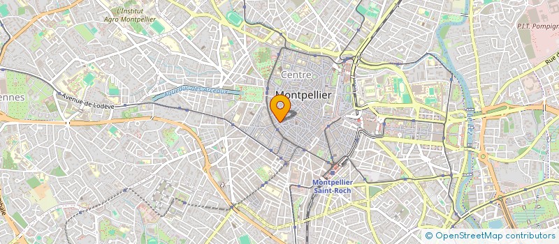 localisation de l'entreprise AROMA à MONTPELLIER