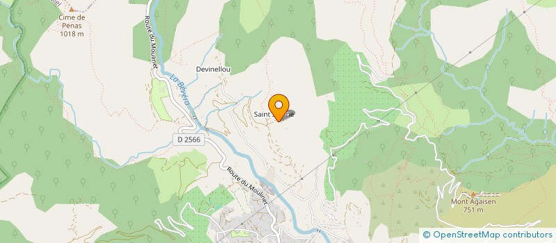 localisation de l'entreprise AROMA EN PROVENCE à SOSPEL