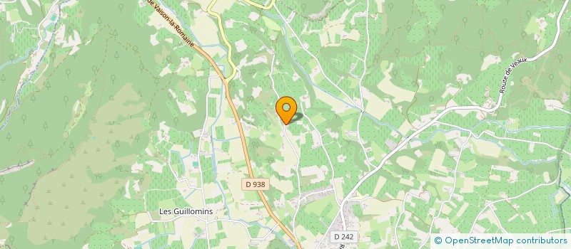 localisation de l'entreprise AROMATA  MALAUCENE