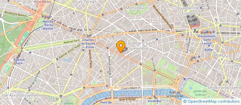 localisation de l'entreprise AROMATEA à PARIS