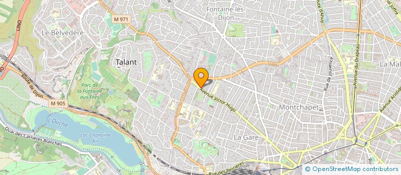 localisation de l'entreprise AROMATIC'R à DIJON