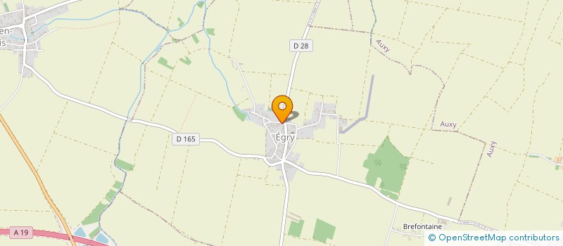 localisation de l'entreprise AROMAVINIS à EGRY