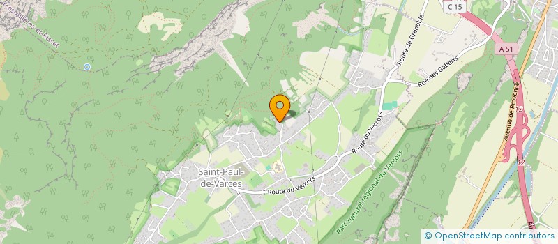 localisation de l'entreprise AROME  SAINT-PAUL-DE-VARCES