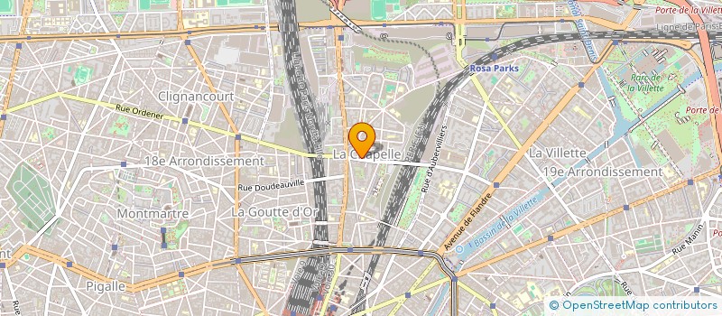 localisation de l'entreprise AROMES & CEPAGES à PARIS
