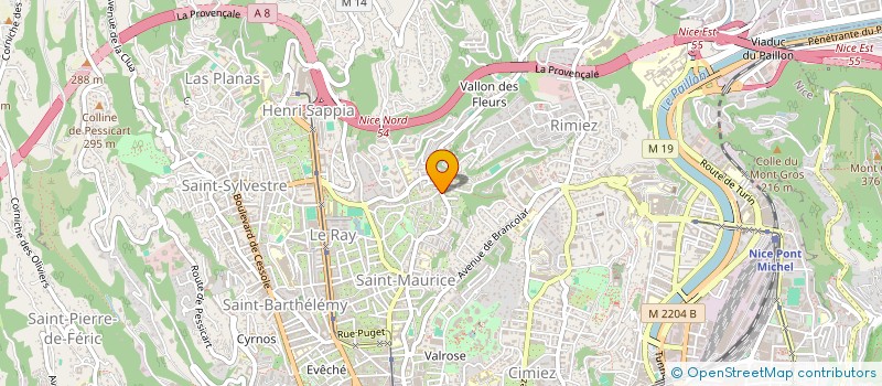 localisation de l'entreprise AROMES HOUSE  SAINT-ANDRE-DE-LA-ROCHE