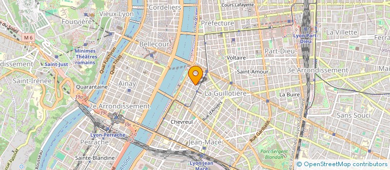 localisation de l'entreprise AROMO  LYON