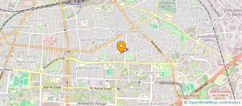 localisation de l'entreprise ARON MULTI-SERVICES à RENNES