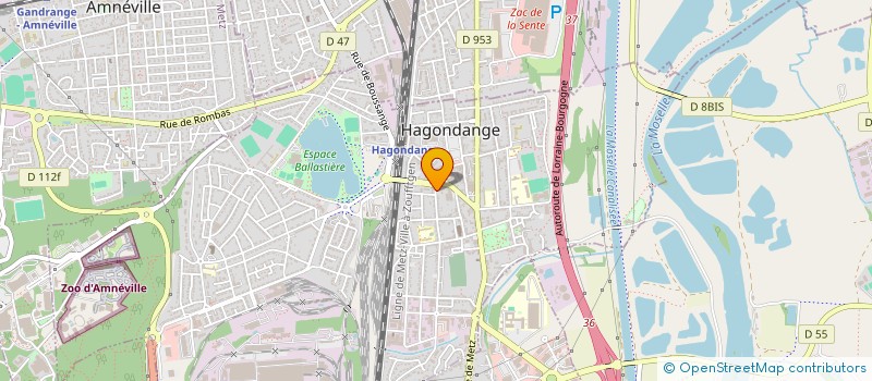 localisation de l'entreprise ARON NETTOYAGE SERVICES  HAGONDANGE