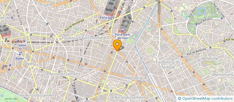 localisation de l'entreprise ARONE  PARIS