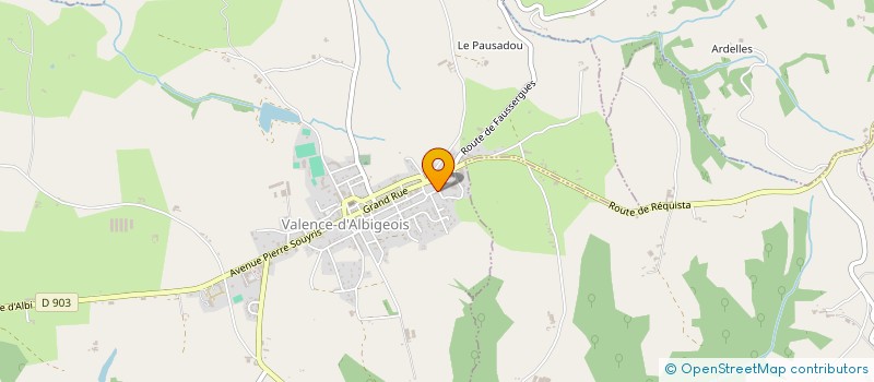 localisation de l'entreprise ARONE  VALENCE-D'ALBIGEOIS