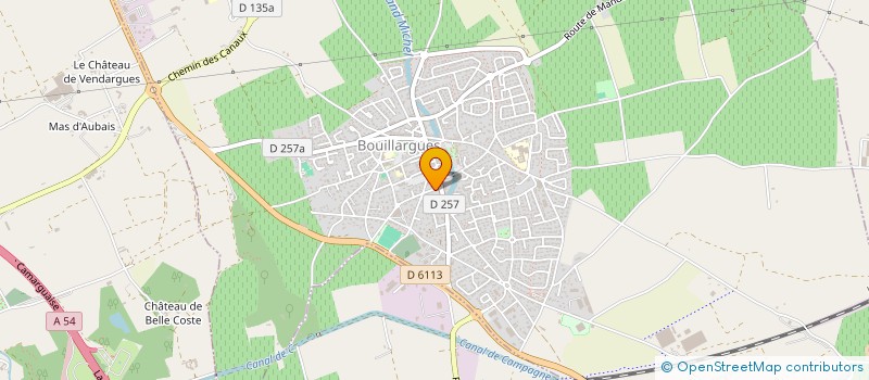 localisation de l'entreprise ARONOFF CONSEIL IMMOBILIER  BOUILLARGUES