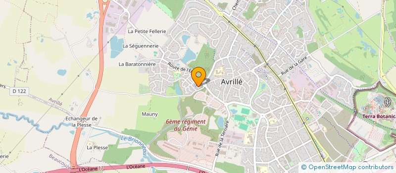 localisation de l'entreprise ARONORO SENIORS  AVRILLE