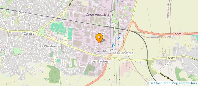 localisation de l'entreprise ARONYA  MEYZIEU