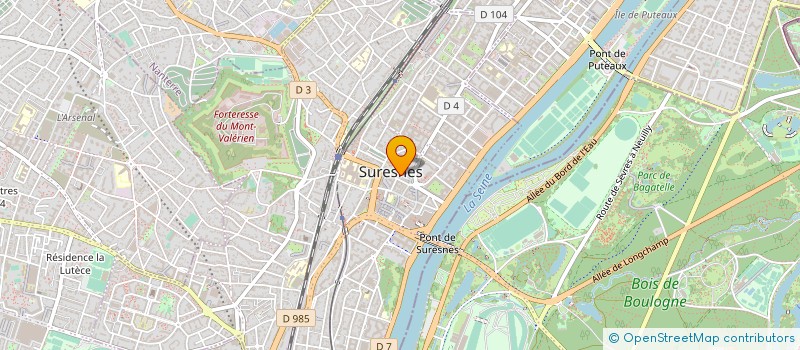 localisation de l'entreprise AROSIO INVESTS à SURESNES