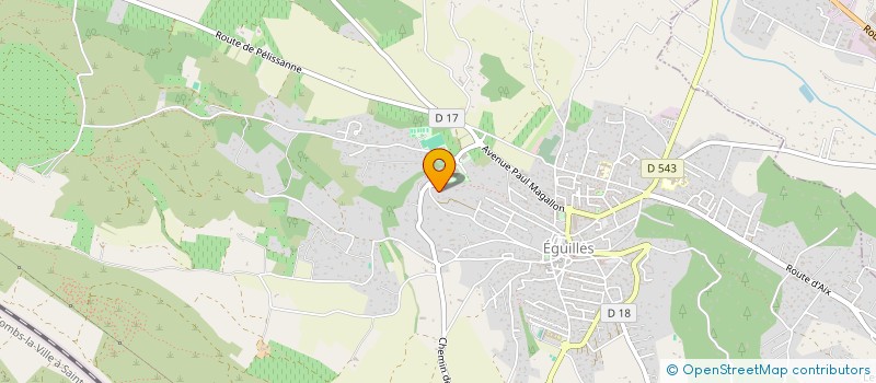 localisation de l'entreprise AROTZ à EGUILLES