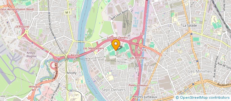 localisation de l'entreprise AROUET  TOULOUSE