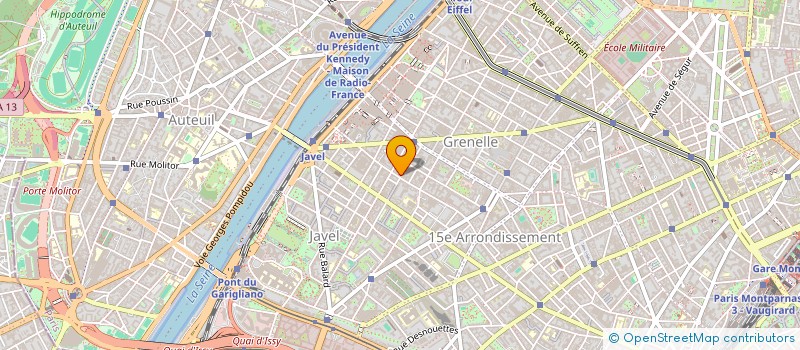 localisation de l'entreprise AROUET INVEST  PARIS