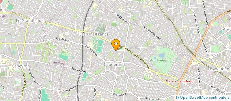 localisation de l'entreprise AROUJE  BORDEAUX