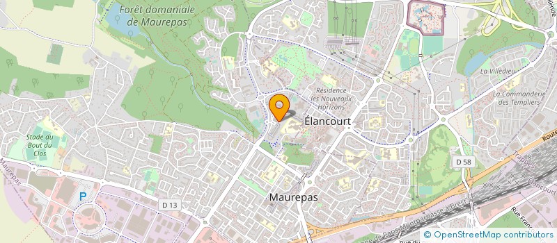 localisation de l'entreprise AROUSS à MAUREPAS