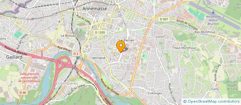 localisation de l'entreprise AROWIMMO  ANNEMASSE