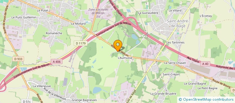 localisation de l'entreprise AROWINE  CROTTET