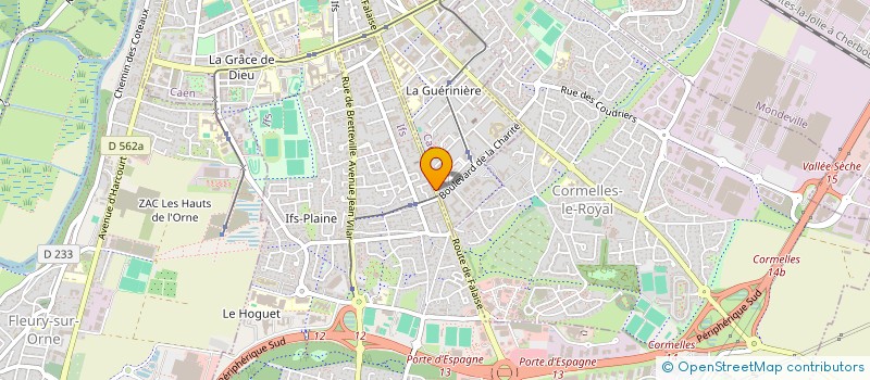 localisation de l'entreprise ARP 14 à IFS