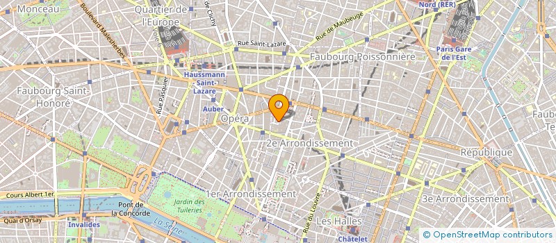 localisation de l'entreprise ARP à PARIS