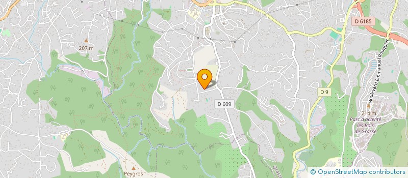 localisation de l'entreprise ARP à GRASSE