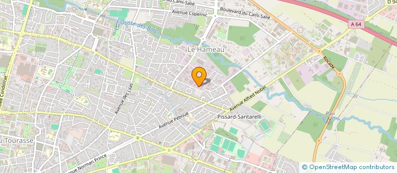 localisation de l'entreprise ARP à PAU