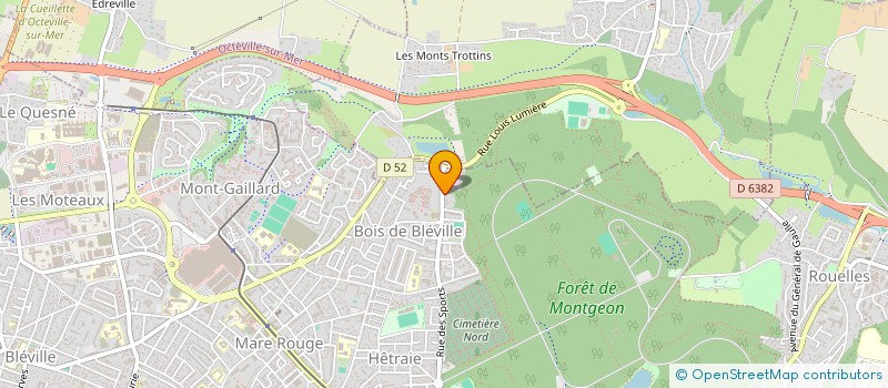 localisation de l'entreprise ARP à LE HAVRE