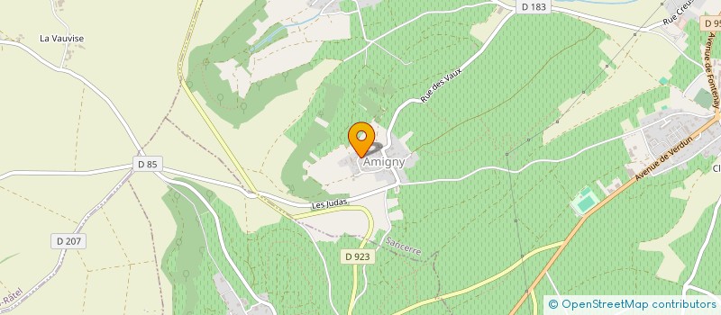 localisation de l'entreprise ARP  SANCERRE