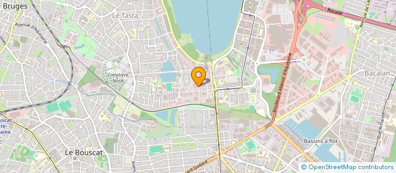 localisation de l'entreprise ARP à BRUGES