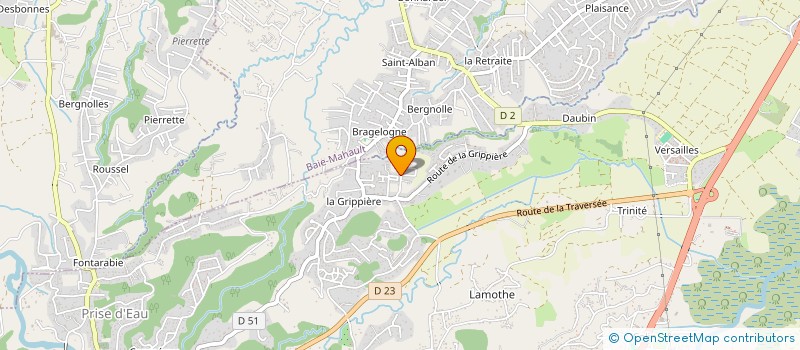 localisation de l'entreprise ARP à PETIT-BOURG