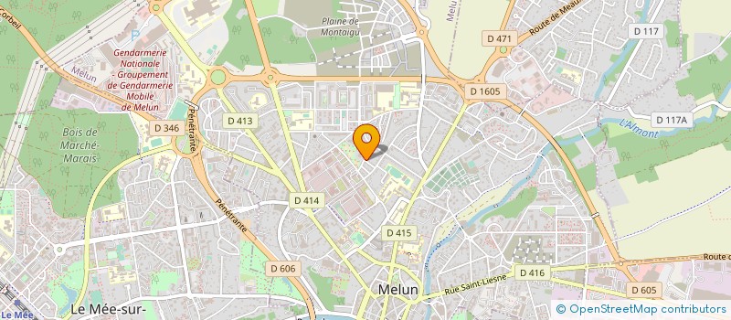 localisation de l'entreprise ARP-C à MELUN