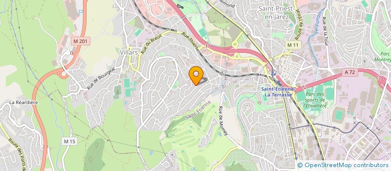 localisation de l'entreprise ARP INVEST à VILLARS