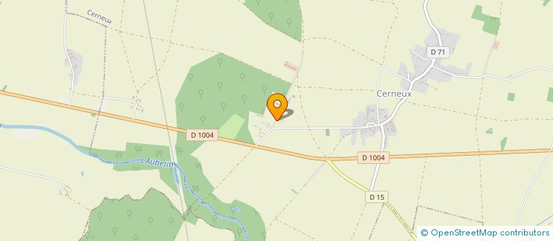 localisation de l'entreprise ARP SARL à CERNEUX