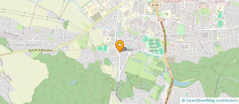 localisation de l'entreprise ARP SOLUTION à PLAISIR