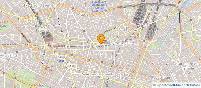 localisation de l'entreprise ARPA à PARIS