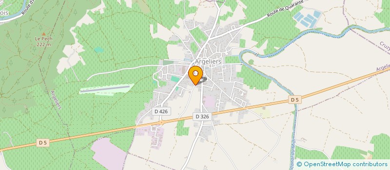 localisation de l'entreprise ARPA INFORMATIQUE  ARGELIERS