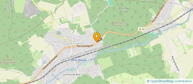 localisation de l'entreprise ARPA NETWORK IDF  SAINT-CHERON