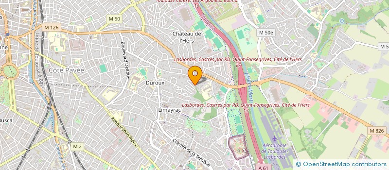 localisation de l'entreprise ARPAGHO  TOULOUSE