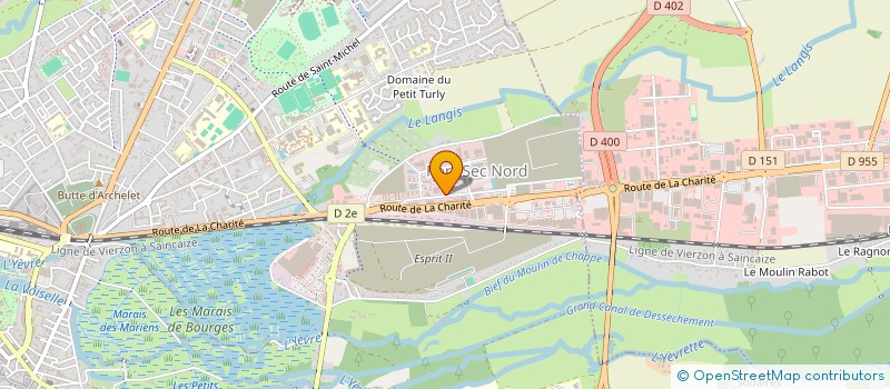 localisation de l'entreprise ARPAJE  BOURGES