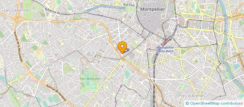 localisation de l'entreprise ARPAJOU à MONTPELLIER